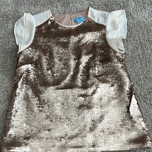 CeCe sequin blouse